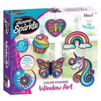 Shimmer ‘n Sparkle – Color-Change Window Art